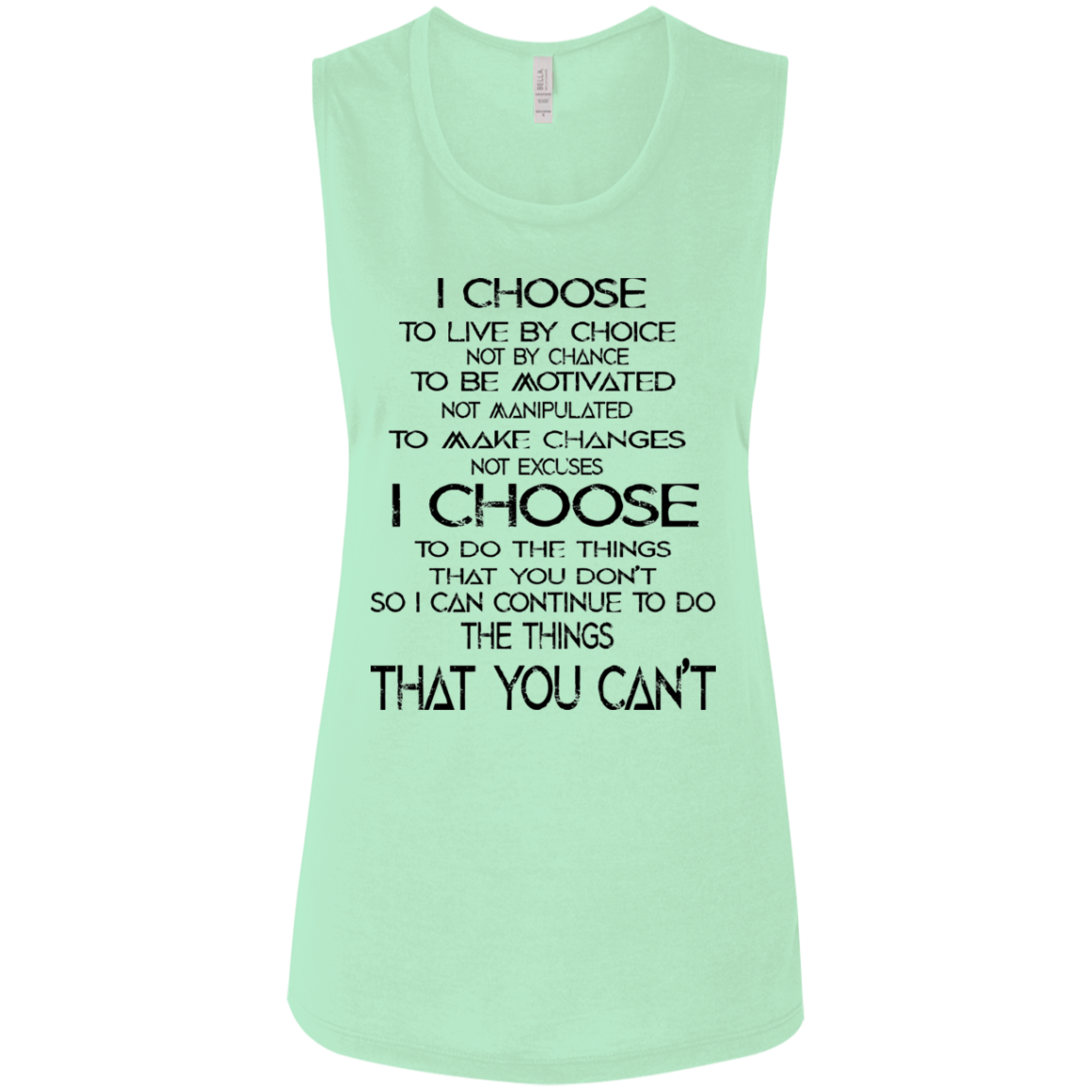 Ladies' Flowy Muscle Tank