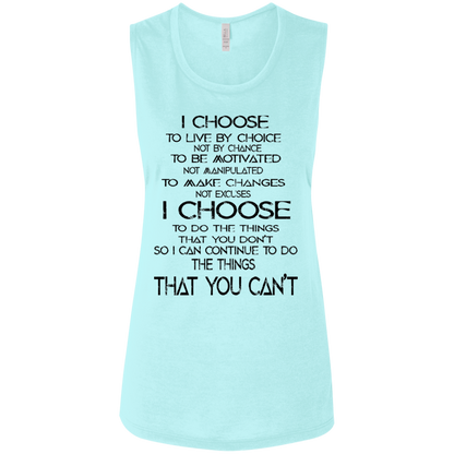 Ladies' Flowy Muscle Tank