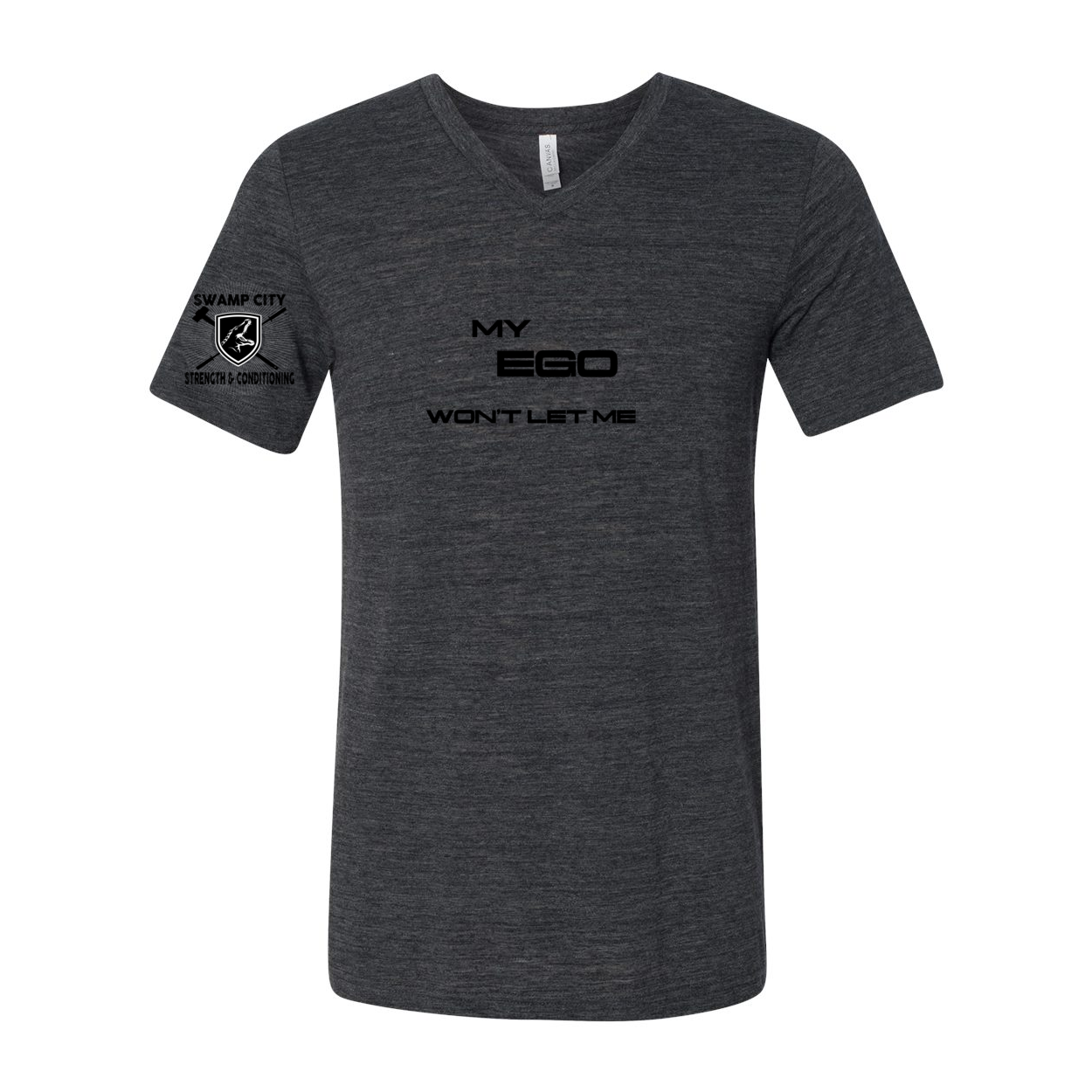 My Ego Won't Let Me -Unisex V-Neck Tee