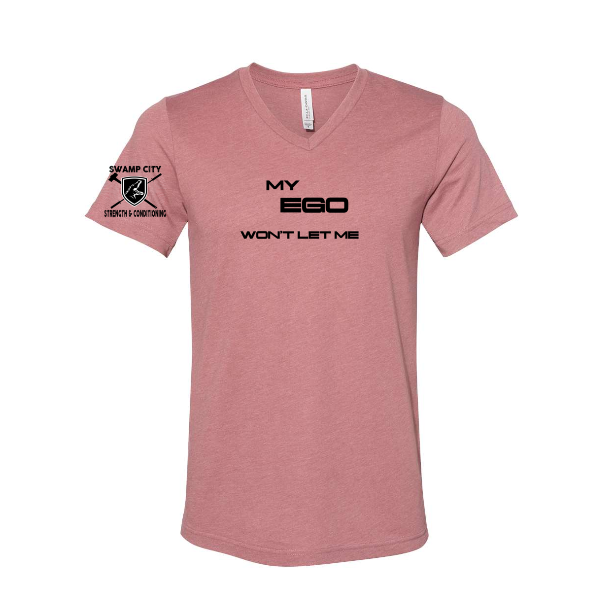 My Ego Won't Let Me -Unisex V-Neck Tee