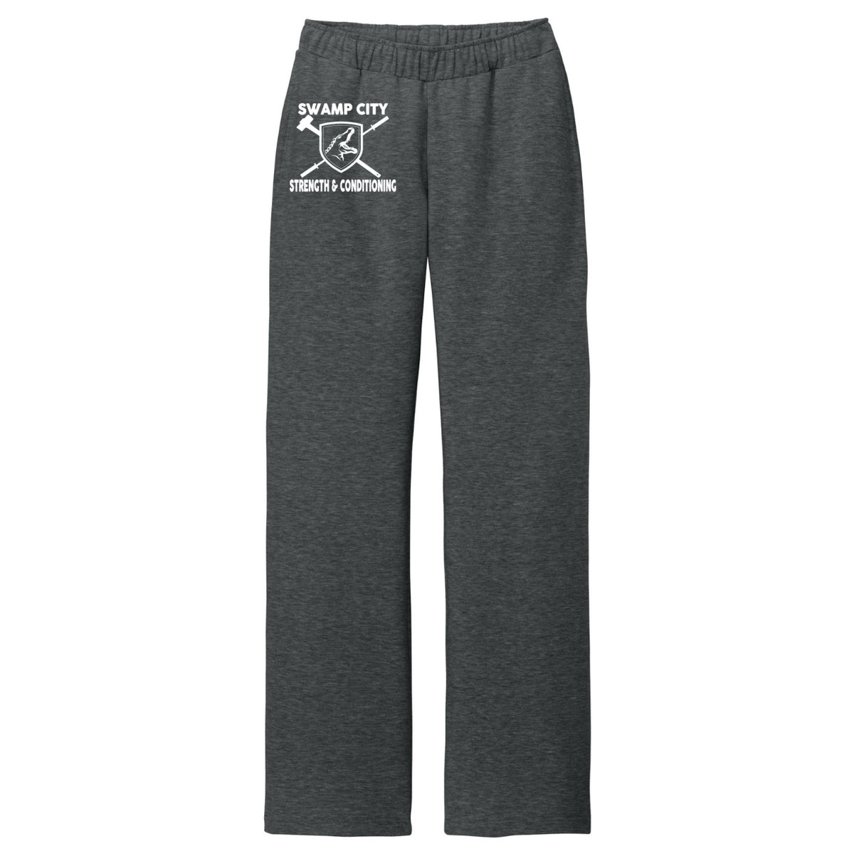Swamp City Fitness - Fleece Open-Bottom Sweatpant