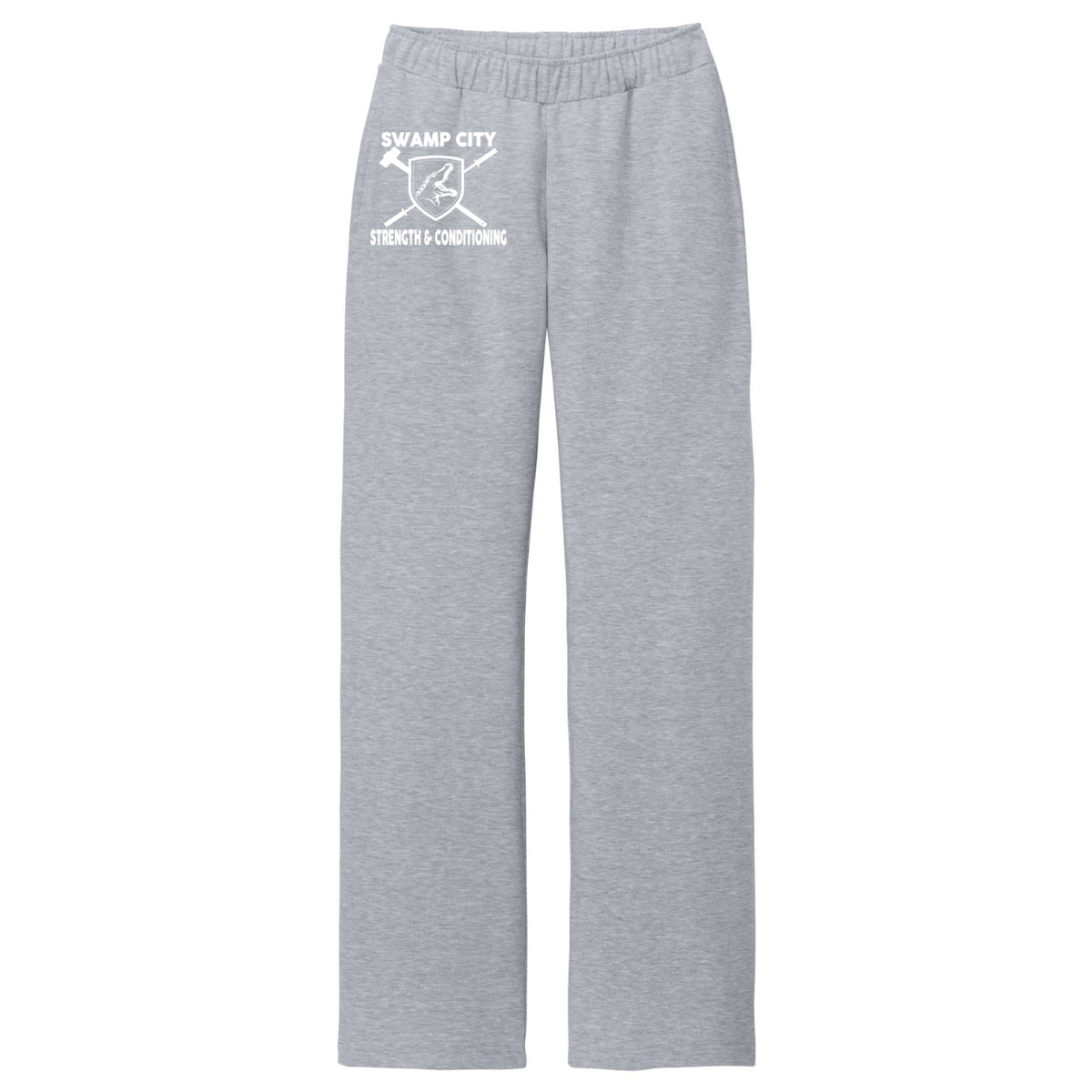 Swamp City Fitness - Fleece Open-Bottom Sweatpant