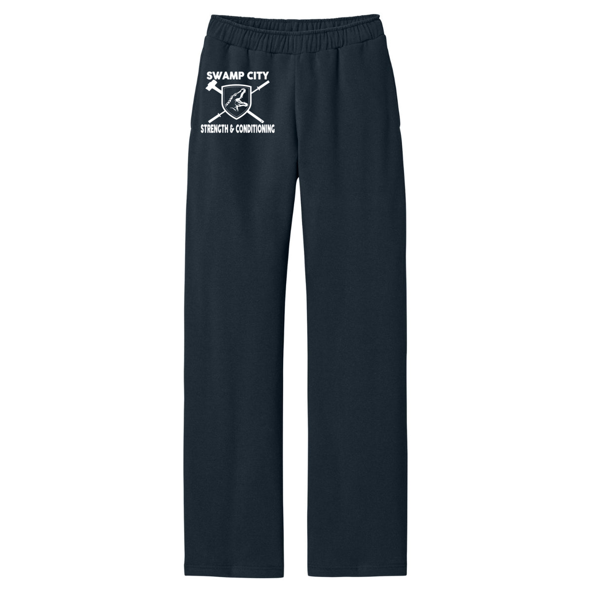 Swamp City Fitness - Fleece Open-Bottom Sweatpant